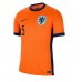 Camisa de Futebol Holanda Nathan Ake #5 Equipamento Principal Europeu 2024 Manga Curta